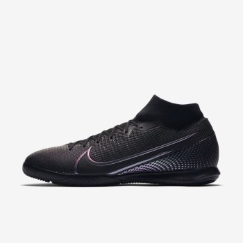 Nike Mercurial Superfly 7 Academy IC - Férfi Focicipő - Fekete/Fekete